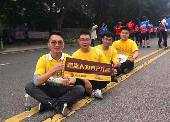 盛豐人為自己代言——跑活自己